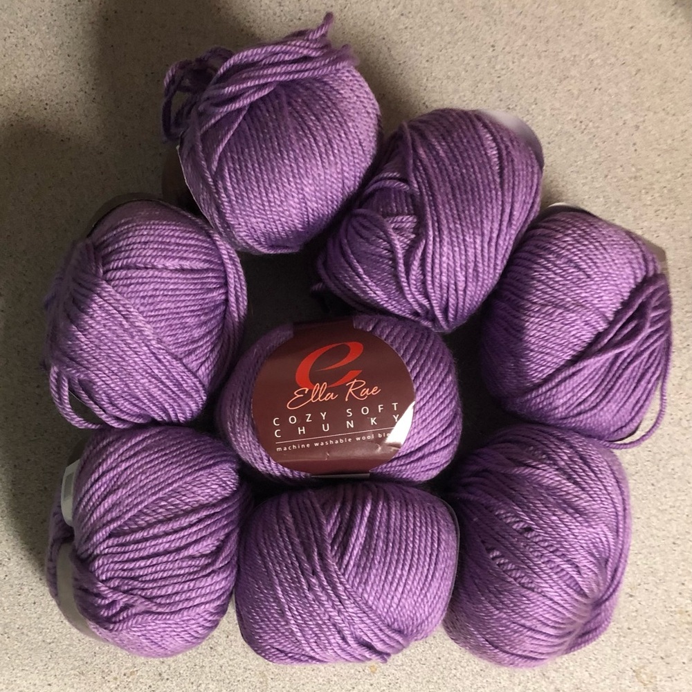 ELLA RAE Cozy Soft Chunky Machine Washable Wool Blend